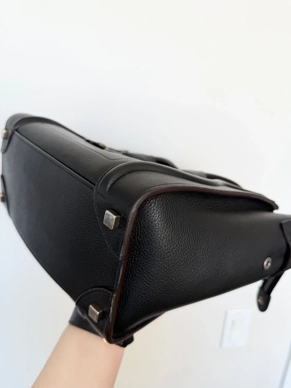 CELINE Black Micro Luggage Tote - Picture 16 of 16